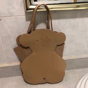 100% authentic, vintage, Tous teddy bear bag